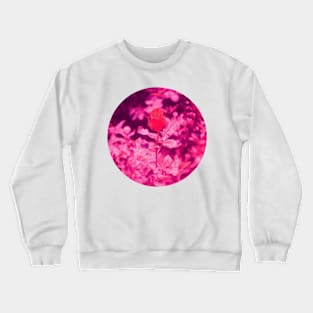 Pink Summer Rose Crewneck Sweatshirt